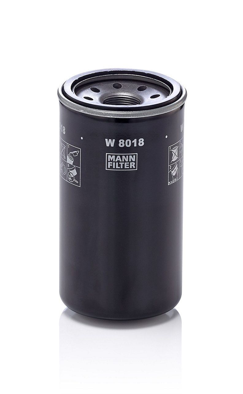 Фото оливного фільтра MANN-FILTER W 8018 з каталогу виробника